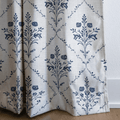 Benjamin Cream Floral - Drapery - Lemon Park