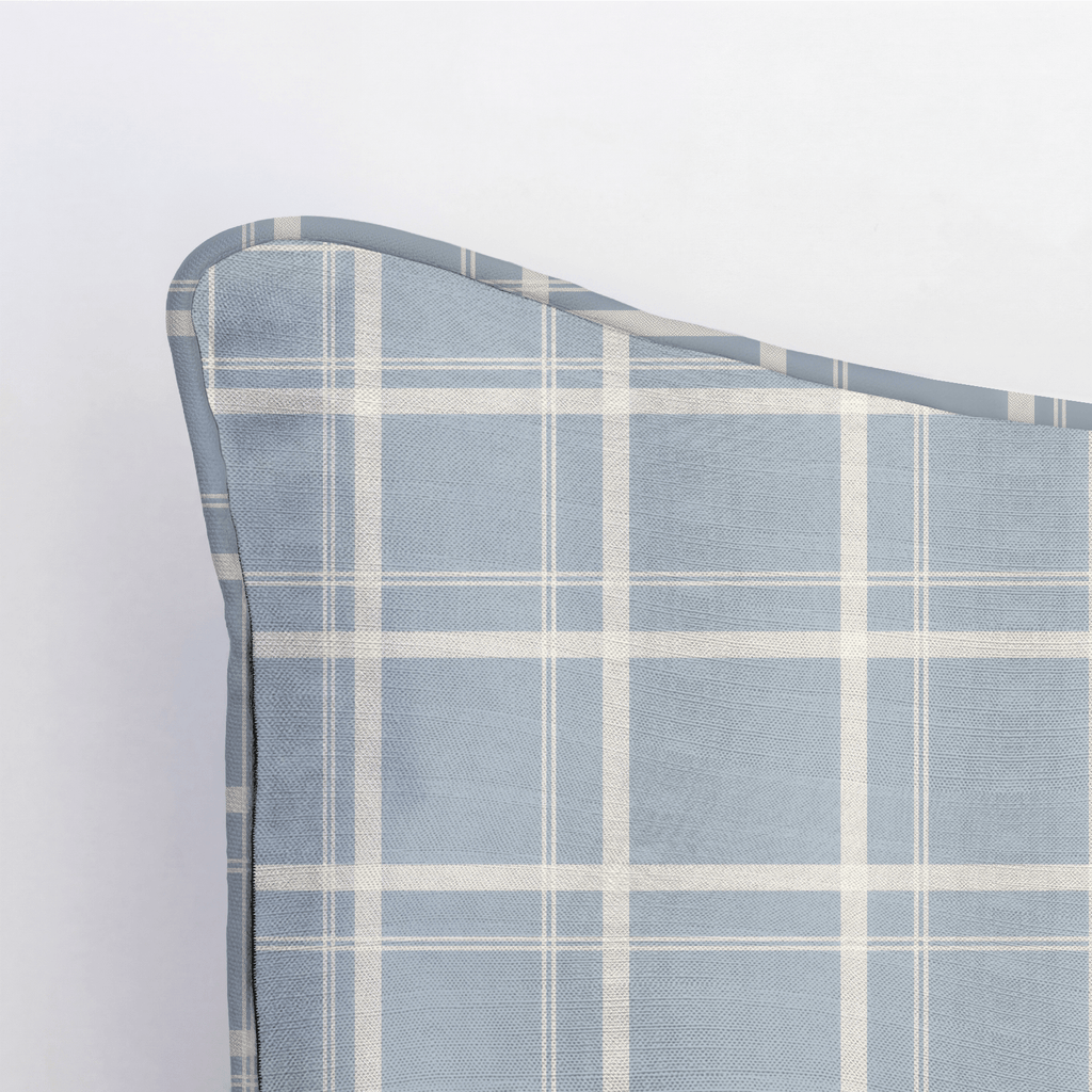 Benjamin Gingham Throw Pillow