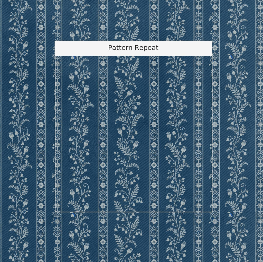Benjamin Toile Stripes - Fabric