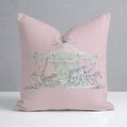 Juliet's Garden Bubble Carrousel Throw Pillow - Lemon Park