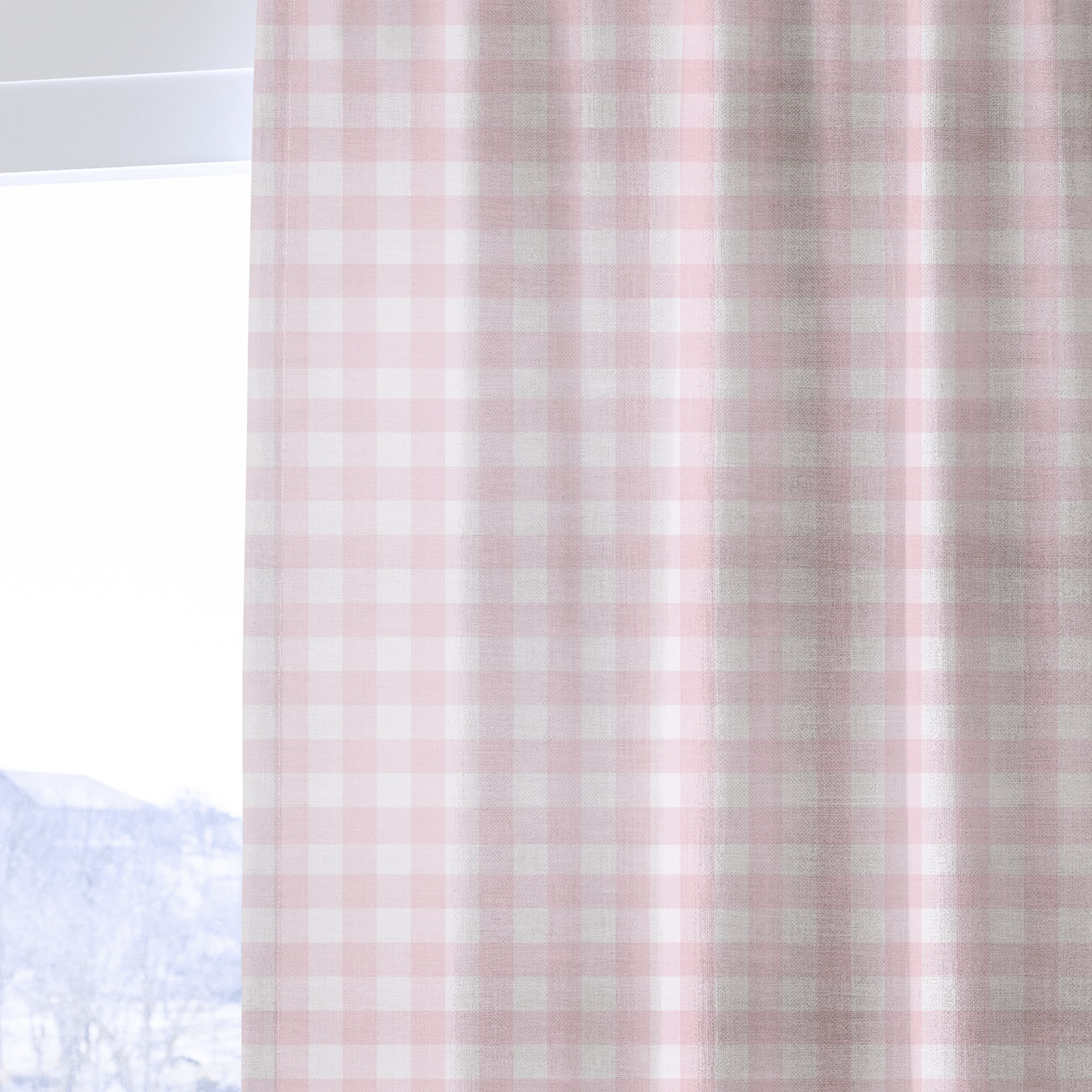 Juliet's Garden Bubble Gingham - Drapery