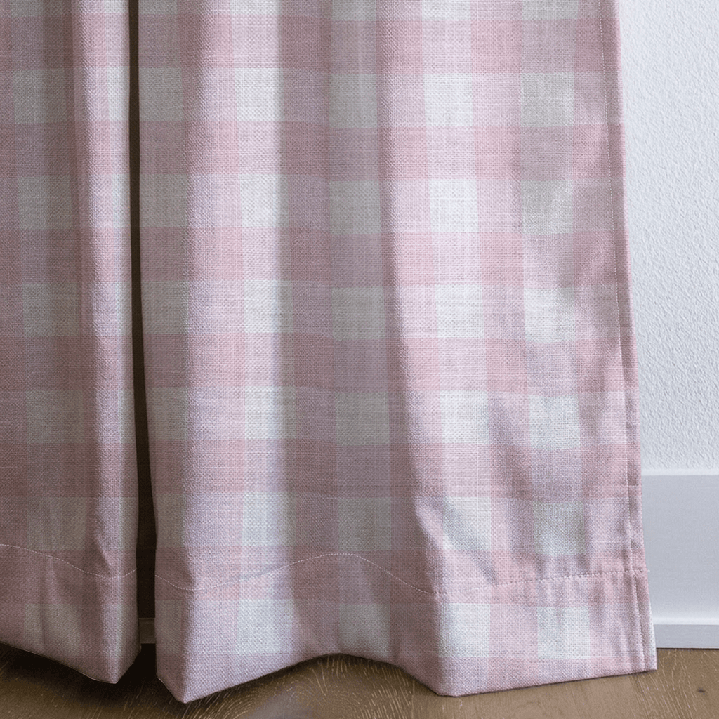 Juliet's Garden Bubble Gingham - Drapery - Lemon Park