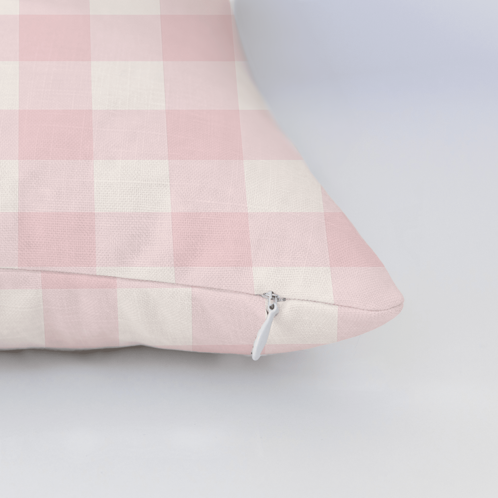 Juliet's Garden Bubble Gingham Throw Pillow