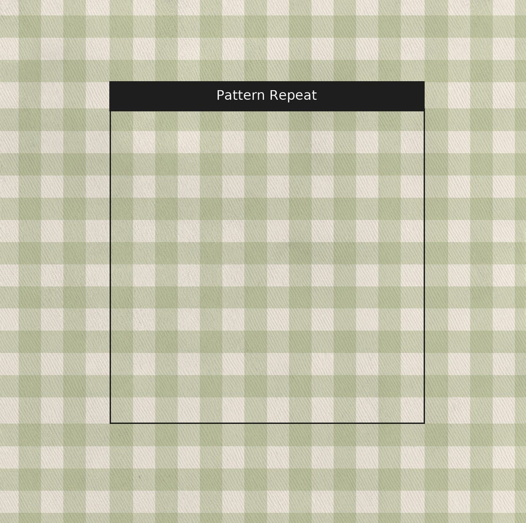 Juliet's Garden Pistachio Gingham - Fabric