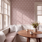 Loose Stems Petaline Block Print Wallpaper