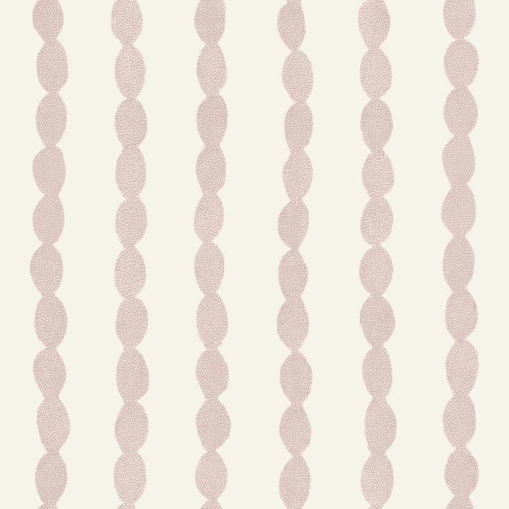 Loose Stems Petaline Chord Stripe Wallpaper