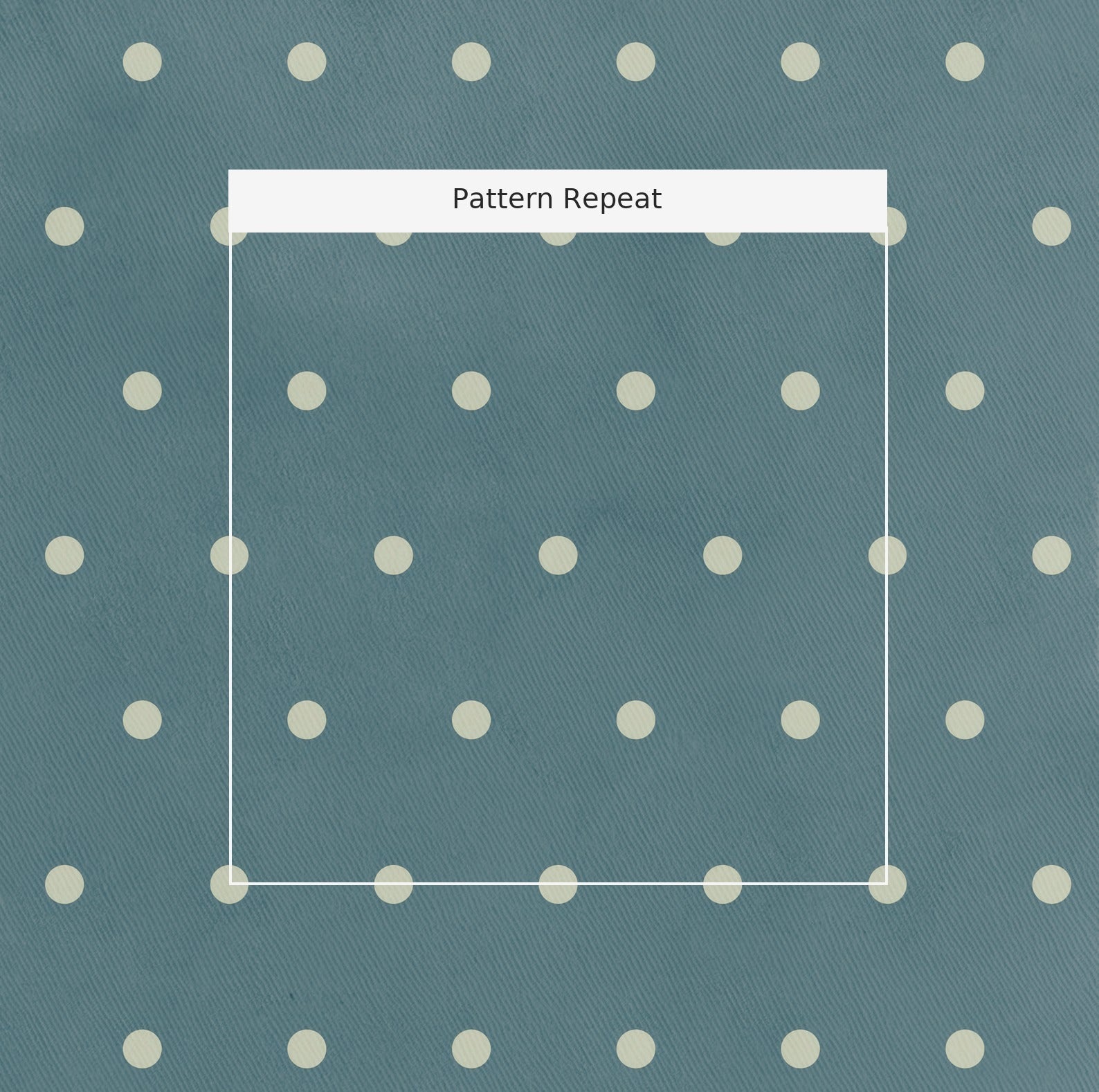The Silk Garden Aegean Dots - Fabric