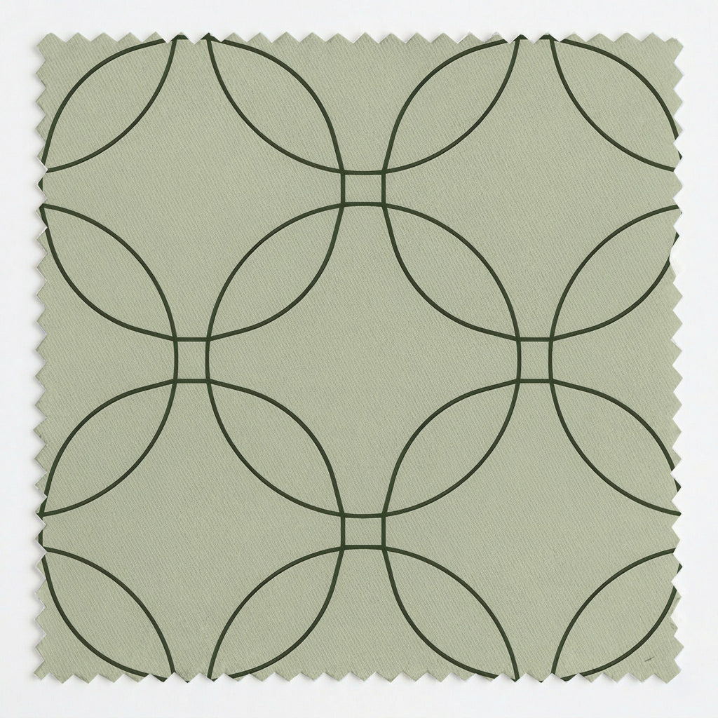The Silk Garden Sage Diamond - Fabric - Lemon Park